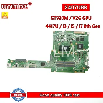 Używany X407UBR 4417U/i3/i5/i7 8th Gen GT920M GPU płyta główna Do Laptopa Asus X407 X407M X407UBRX407UA A407 płyta główna