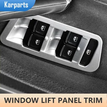 4 szt./kpl. Samochodowe Okna Panel Sterowania Pokrywa Wykończenie Naklejki do Volkswagen VW Golf 7 MK7 7,5 MK7.5 2013-2019 LHD Akcesoria